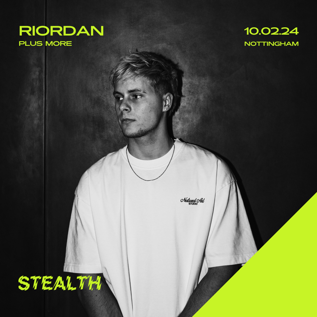 RIORDAN at Stealth vs Rescued - 5 Different Rooms of Music - Stealth